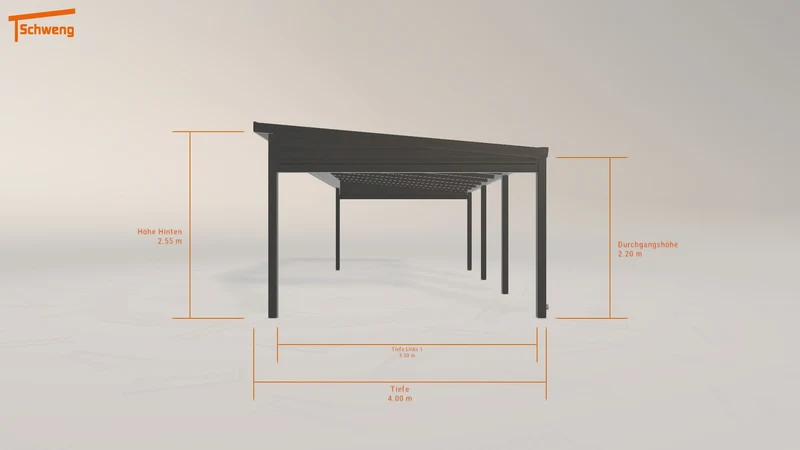 #DE Schweng Terrassenüberdachung S400 (ID n57yn3)