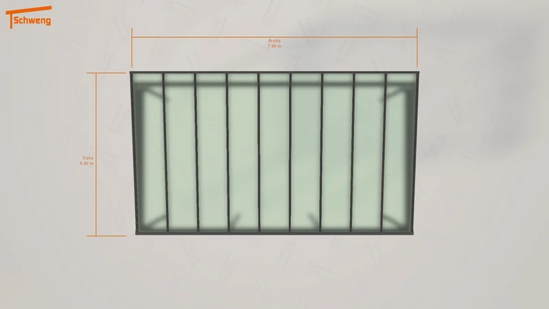 #DE Schweng Terrassenüberdachung S400 (ID n57yn3)