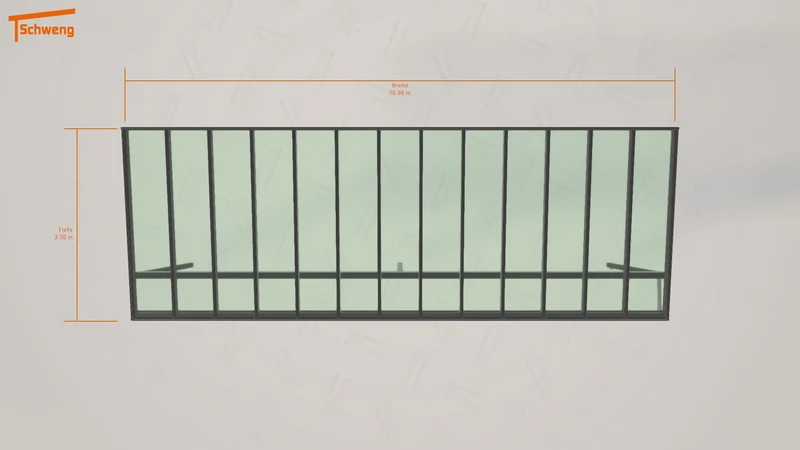 #DE Schweng Terrassenüberdachung S350 (ID 42z7z7)
