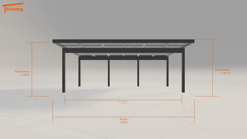 #DE Schweng Pultdachcarport S400 (ID x7xkw8)