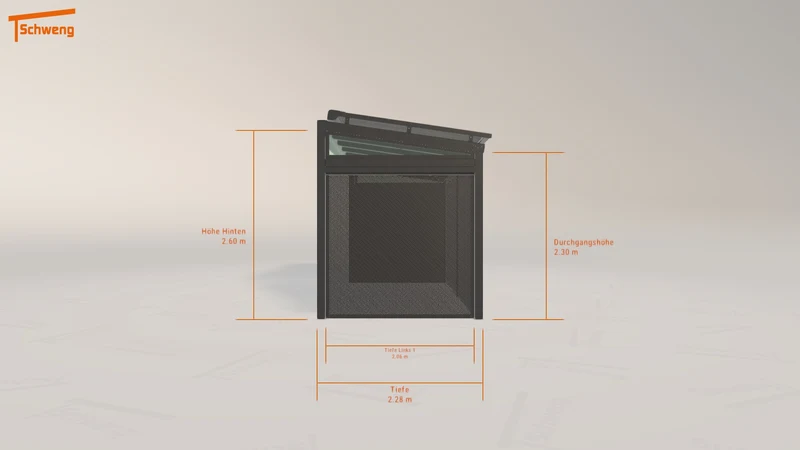 #AT Schweng Terrassenüberdachung S350 (ID x7x79b)