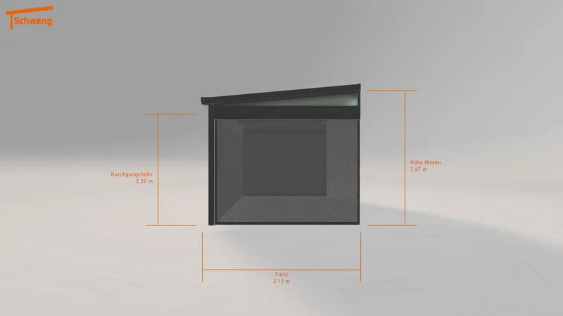 #DE Schweng Terrassenüberdachung S400 (ID zbjb3d)