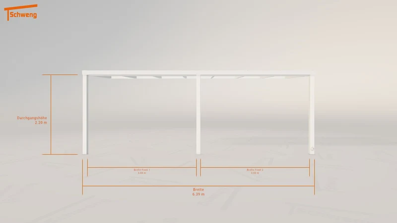 #AT Schweng Terrassenüberdachung S350 (ID qdjpd7)