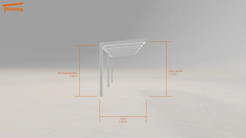 #AT Schweng Terrassenüberdachung S350 (ID qdjpd7)