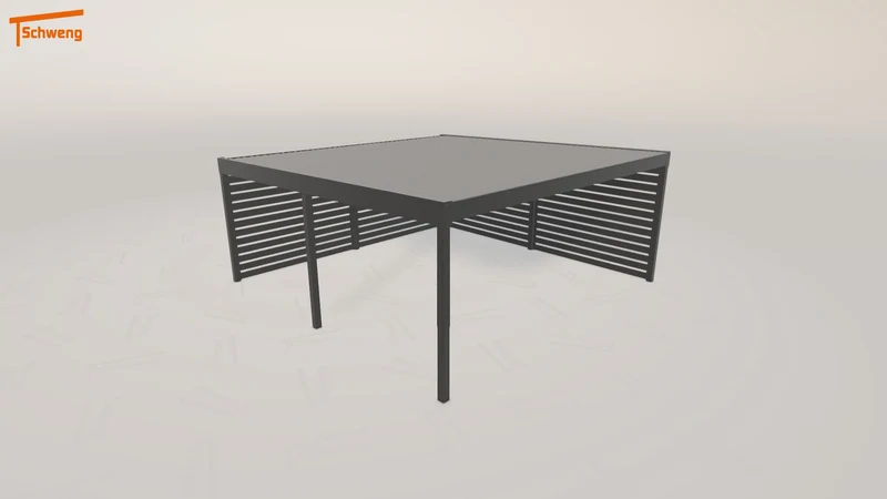 #CH Schweng Flachdachcarport C600+ (ID x7xxx4) #MTG