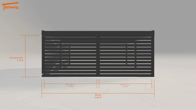 #CH Schweng Flachdachcarport C600+ (ID x7xxx4) #MTG
