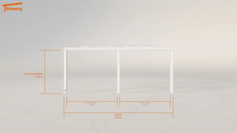 #DE Schweng Terrassenüberdachung S350 (ID v452v7)