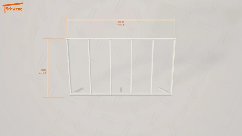 #DE Schweng Terrassenüberdachung S350 (ID v452v7)