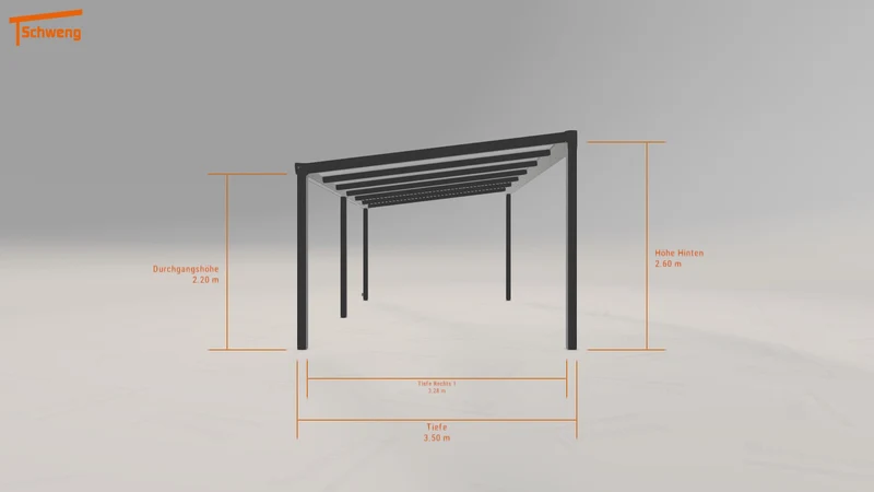 #DE Schweng Terrassenüberdachung S400 (ID pb8v2q)