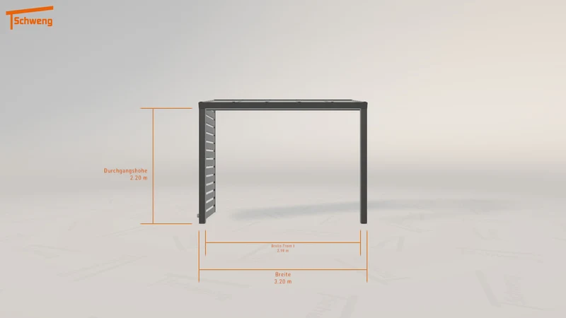 #DE Schweng Terrassenüberdachung S350 (ID w37jq7)