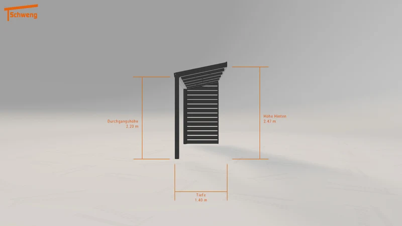 #DE Schweng Terrassenüberdachung S350 (ID w37jq7)
