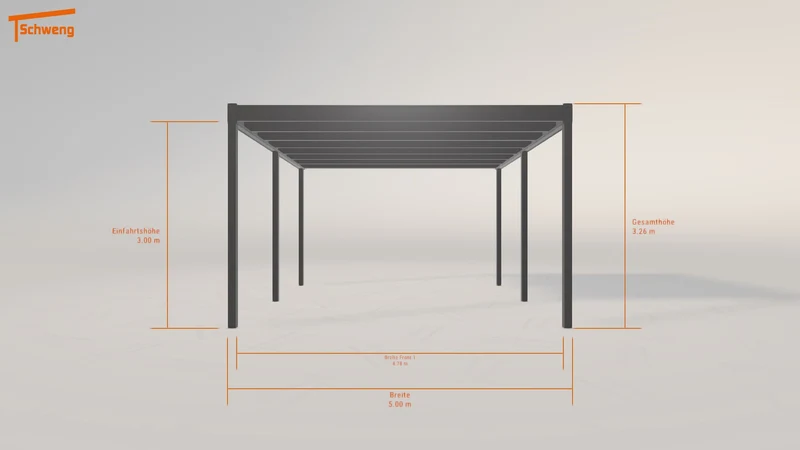 #DE Schweng Flachdachcarport C600+ (ID g78d7m) #MTG