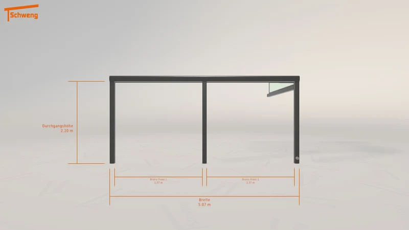 #DE Schweng Terrassenüberdachung S400 (ID bk9qzr)