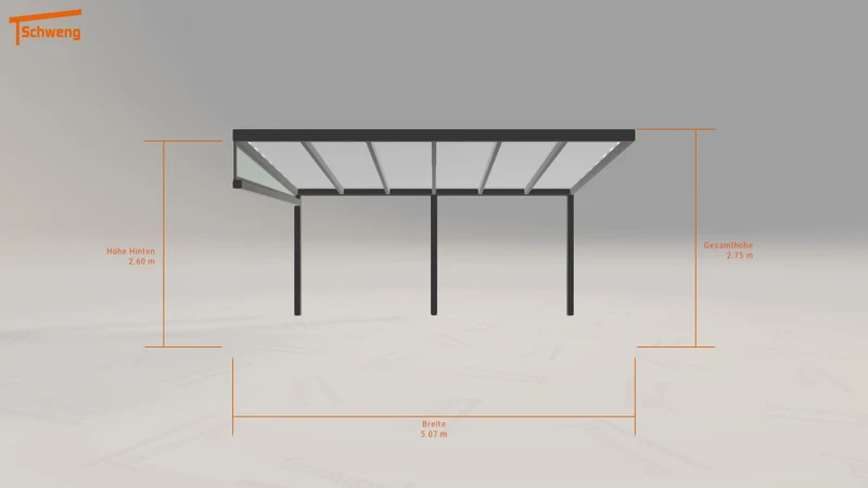 #DE Schweng Terrassenüberdachung S400 (ID bk9qzr)