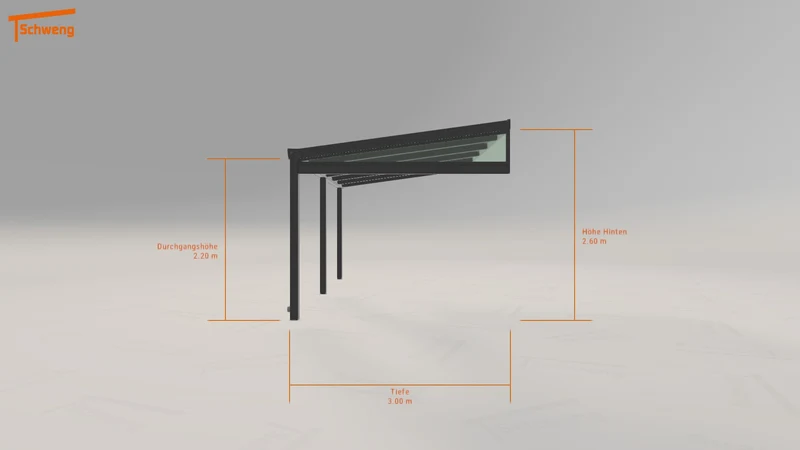 #DE Schweng Terrassenüberdachung S400 (ID bk9qzr)