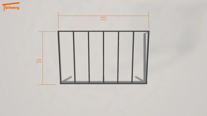 #DE Schweng Terrassenüberdachung S400 (ID bk9qzr)