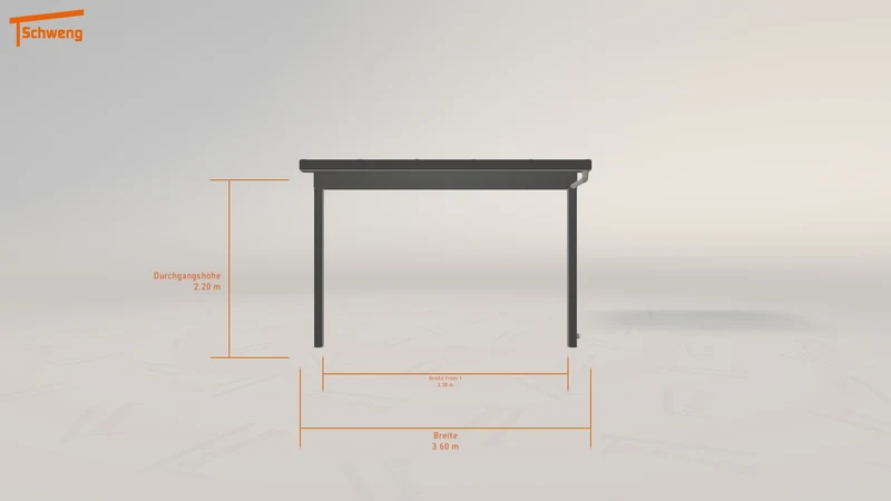 #DE Schweng Terrassenüberdachung S350 (ID n579v3)