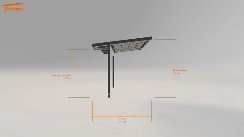 #DE Schweng Terrassenüberdachung S350 (ID n579v3)