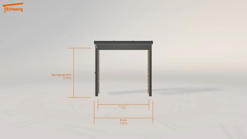 #DE Schweng Terrassenüberdachung S350 (ID pb85v8)