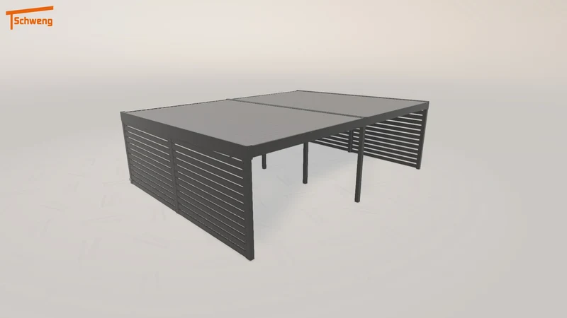 #AT Schweng Flachdachcarport C600+ (ID qdj77z) #MTG