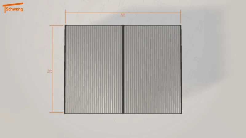 #AT Schweng Flachdachcarport C600+ (ID qdj77z) #MTG