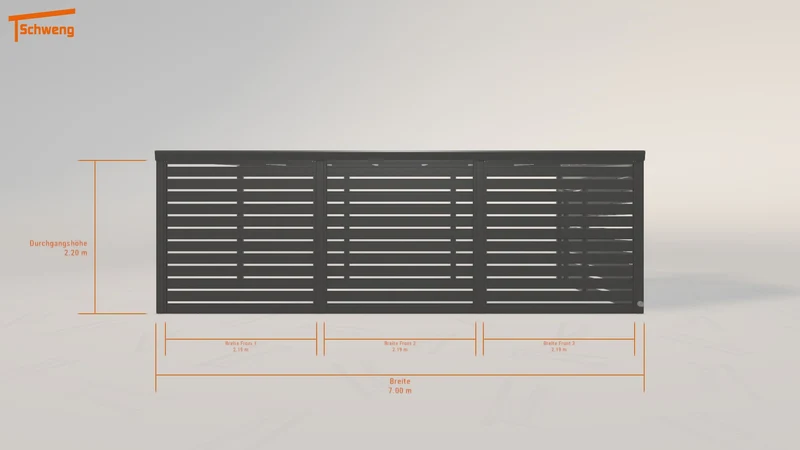 #DE Schweng Pultdachcarport S400 (ID w37mm4) #MTG