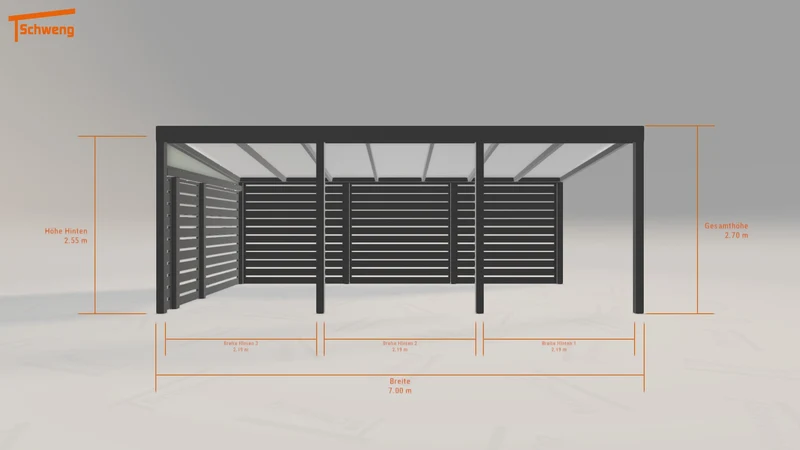 #DE Schweng Pultdachcarport S400 (ID w37mm4) #MTG