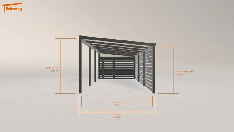 #DE Schweng Pultdachcarport S400 (ID w37mm4) #MTG