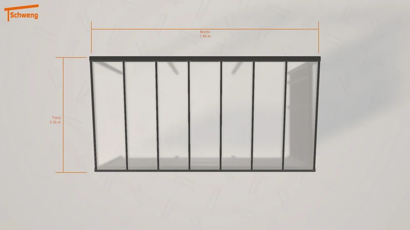 #DE Schweng Pultdachcarport S400 (ID w37mm4) #MTG