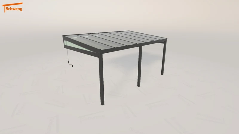 #DE Schweng Terrassenüberdachung S350 (ID v45znx)