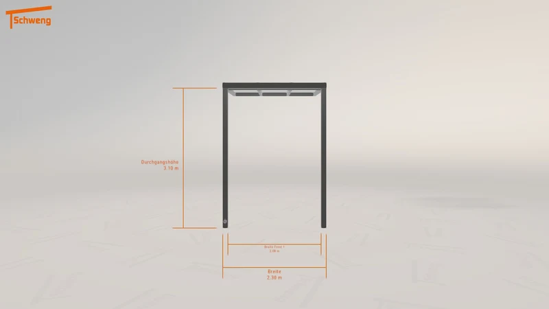 #DE Schweng Terrassenüberdachung S350 (ID dv5k2r)