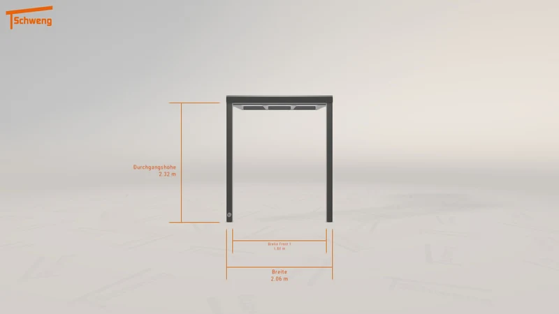 #DE Schweng Terrassenüberdachung S400 (ID w37dww)