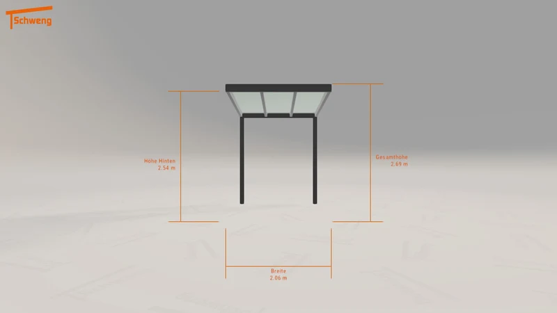 #DE Schweng Terrassenüberdachung S400 (ID w37dww)