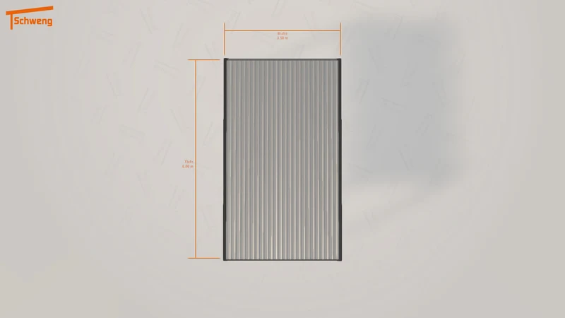 #DE Schweng Flachdachcarport C600 (ID 77qd8x) #MTG