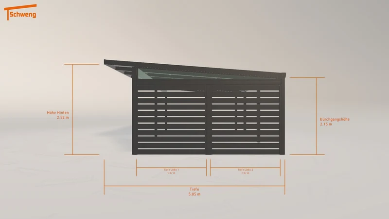 #DE Schweng Pultdachcarport S400 (ID 9wn2qq) #MTG