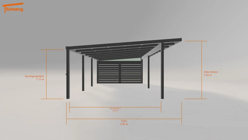 #DE Schweng Pultdachcarport S400 (ID 9wn2qq) #MTG