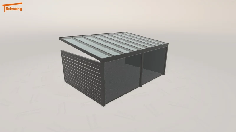 #DE Schweng Terrassenüberdachung S400 (ID zbj8qy)