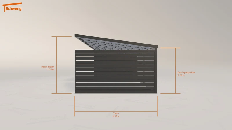 #DE Schweng Terrassenüberdachung S400 (ID zbj8qy)