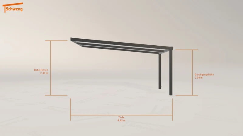 #DE Schweng Terrassenüberdachung S400 (ID x7x74b)