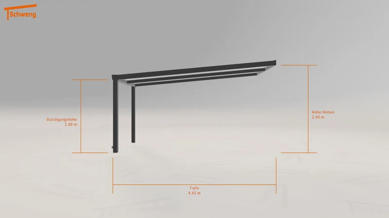 #DE Schweng Terrassenüberdachung S400 (ID x7x74b)