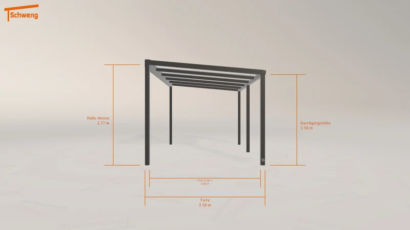 #DE Schweng Terrassenüberdachung S350 (ID bk9kbm)