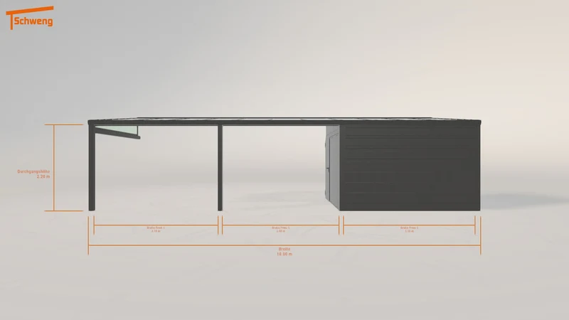 #AT Schweng Pultdachcarport S350 (ID yg8gdz) #MTG