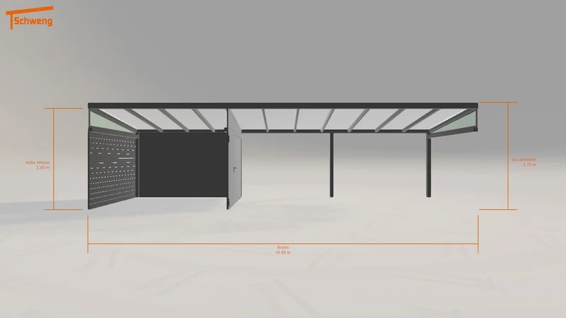 #AT Schweng Pultdachcarport S350 (ID yg8gdz) #MTG