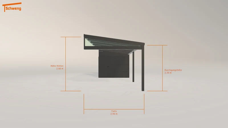 #AT Schweng Pultdachcarport S350 (ID yg8gdz) #MTG