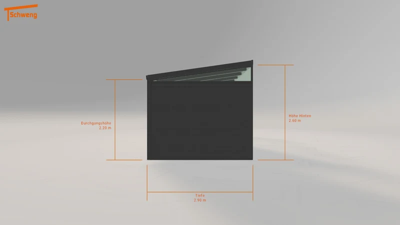#AT Schweng Pultdachcarport S350 (ID yg8gdz) #MTG