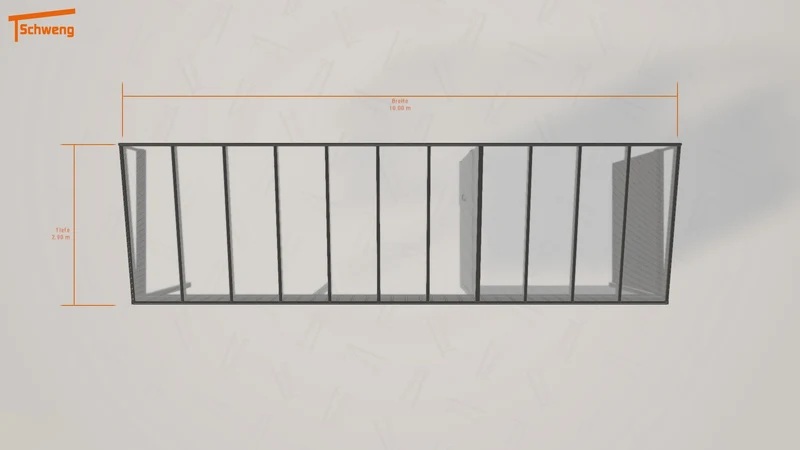 #AT Schweng Pultdachcarport S350 (ID yg8gdz) #MTG