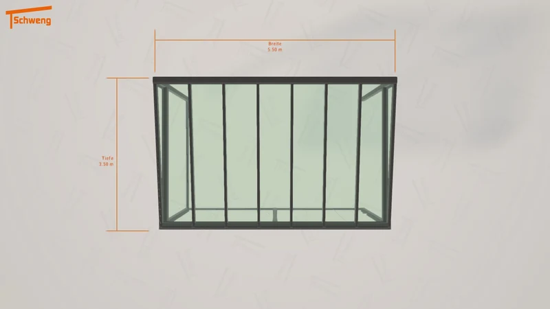 #AT Schweng Terrassenüberdachung S400 (ID g78yjn)