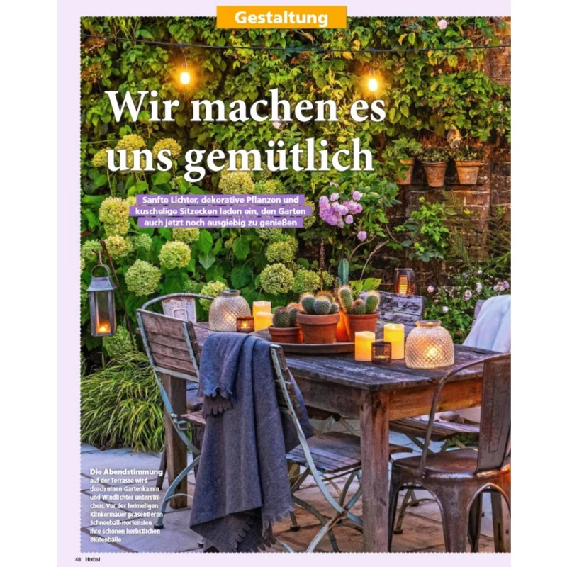 Zeitschrift Mein schöner Garten Spezial 'Herbstideen' 04/25