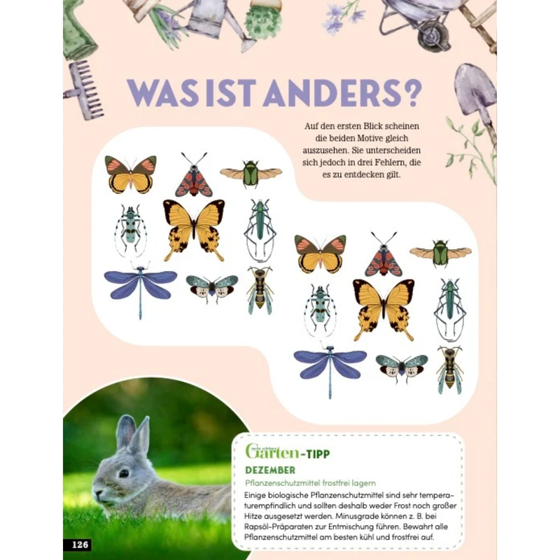 Das Garten Rätselbuch - Mit Profi-Tipps von Mein schöner Garten