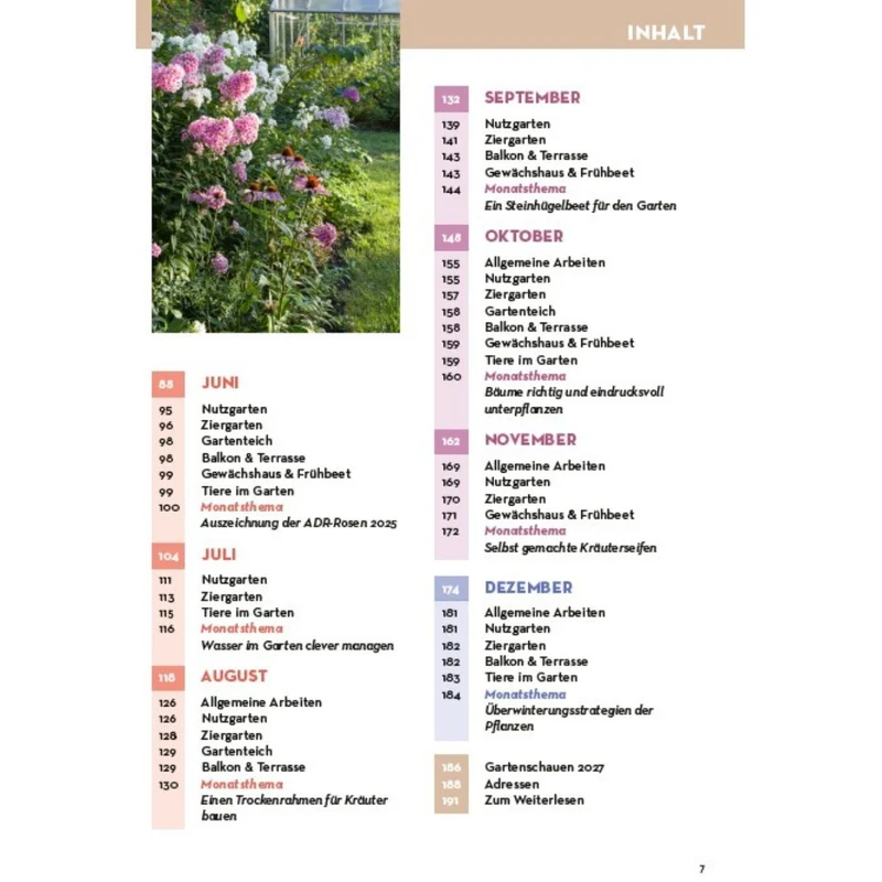 Mein schöner Garten Praxis-Kalender 2027